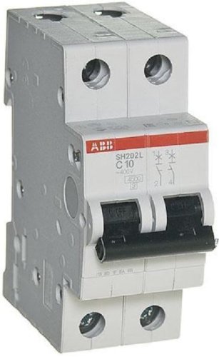 Выключатель автоматический ABB SH202L 2п 50А C 4.5кА картинка